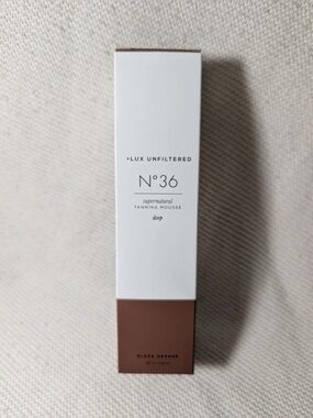 + Lux Unfiltered N°36 Supernatural Tanning Mousse Foam Blood Orange Deep